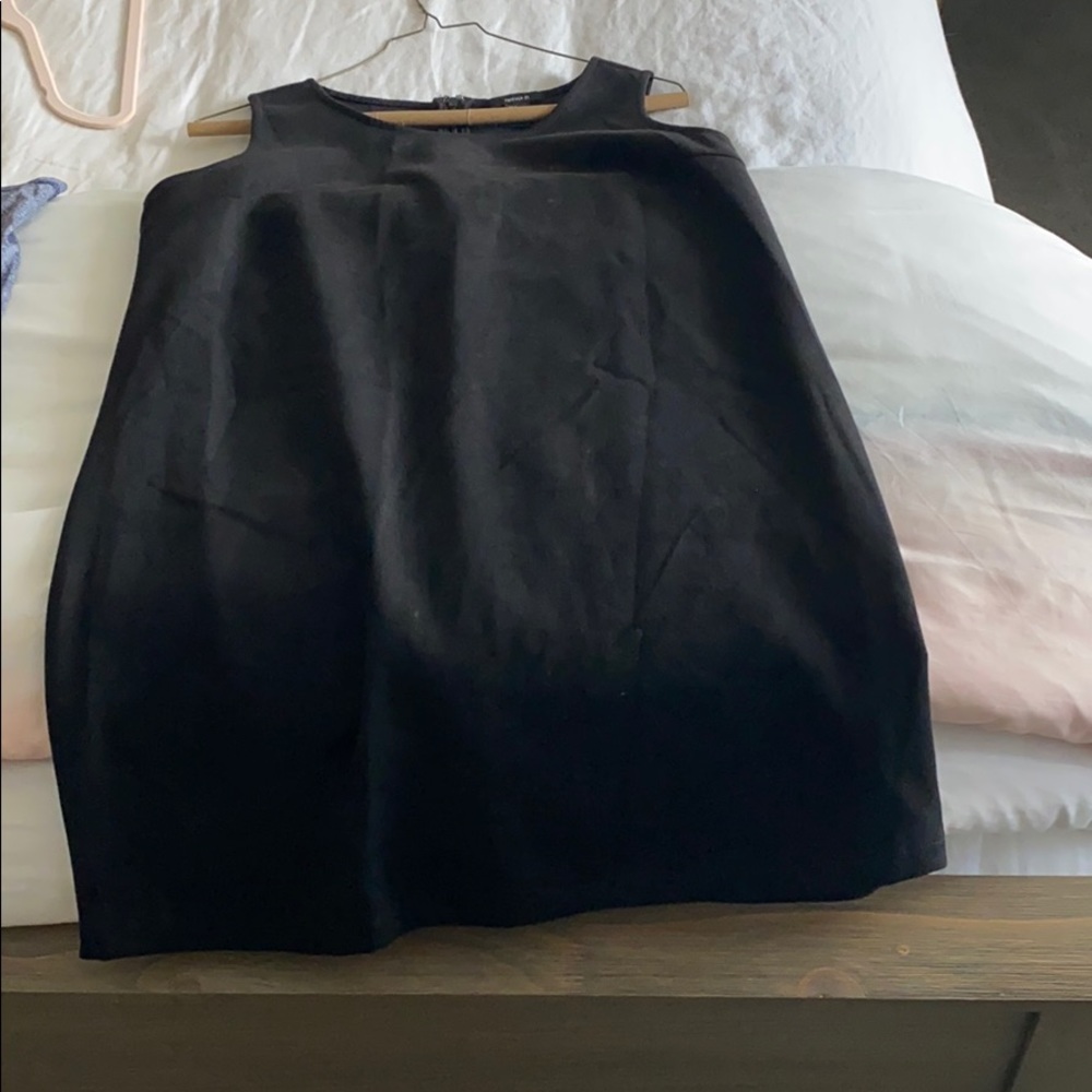Black Suede Dress